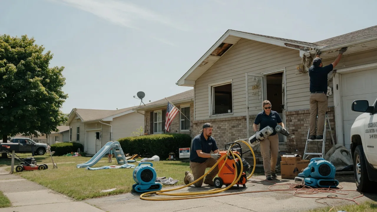Water Damage Restoration in Dunlo, PA near me